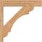 Ekena Millwork Olympic Block Smooth Outlooker, Western Red Cedar, 5 1/2"W x 24"D x 24"H OUT06X24X24OLY05SWR - alternate 4